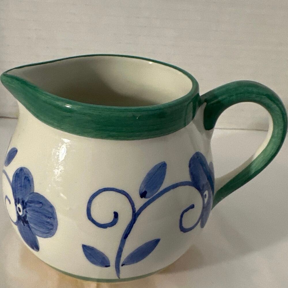 Vintage Handcrafted Milk Jug Firenze Collection by Mikasa  made in Portugal NWT